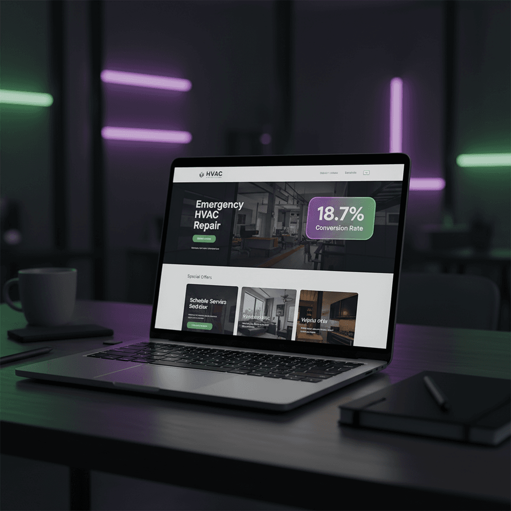 Landing Page Secrets: How We Hit 22% Conversion Rates for HVAC Companies